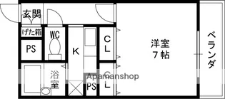 ザ・タワーハウス【202号室】の間取り