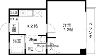メゾントーマス【306号室】の間取り