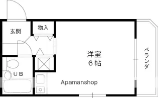 エトワールヴィルーR中小阪【304号室】の間取り
