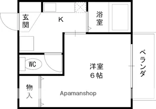 ルミエール14【207号室】の間取り