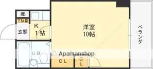 マンションプレザント【3階】の間取り