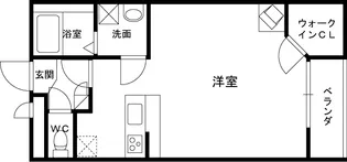 レオパレス島之内【3階】の間取り