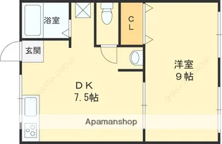 双葉マンション【2階】の間取り