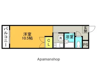 リバリティーHIMURO2号館【3階】の間取り