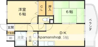 パルティグⅠ【403号室】の間取り