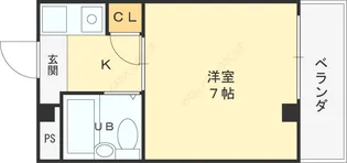 ベルハイム栄町【2階】の間取り