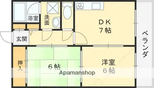 IPLAZA【4階】の間取り