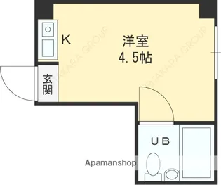 メビウス永和レジデンス【308号室】の間取り