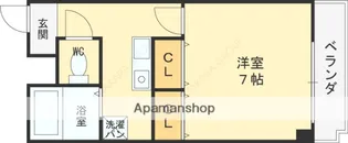 ザ・タワーハウス【402号室】の間取り