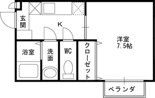 チ・グレイス【2階】の間取り