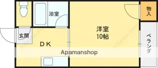 エミネントダイキ【205号室】の間取り