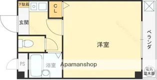 SEAウエストコート【203号室】の間取り