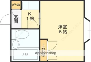 ロイヤル俊徳Ⅰ【216号室】の間取り
