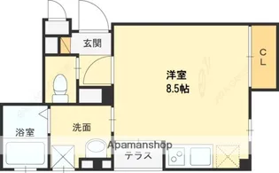 ヴェルドミール花園【1階】の間取り