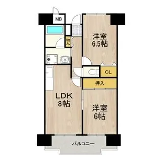 友井グレイス【507号室】の間取り