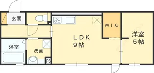 ラピス ラズリ【1階】の間取り