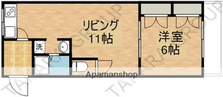 ターフィーズフラット御厨南【3階】の間取り