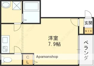 コンフォートハウスMIO【1階】の間取り