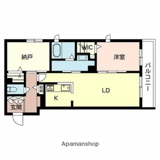 シャーメゾン和【102号室】の間取り