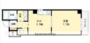 ファンライフ小阪【1階】の間取り