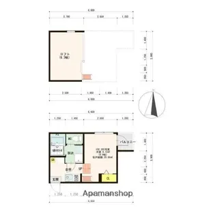 MAISON PLUM【102号室号室】の間取り