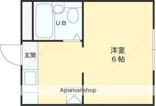 RHYTHM新石切 B棟【2階】の間取り