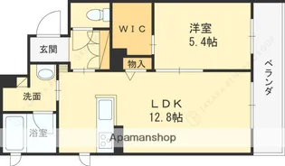 ル ボヌール ヤエ【202号室】の間取り