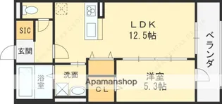 パサージュ【1階】の間取り