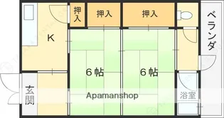 梅里園【2階】の間取り