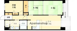 マンハイムクレール【3階】の間取り