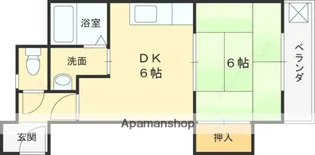 城南ビル【2階】の間取り