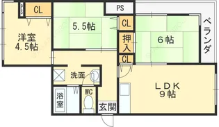 グランクオレ31【410号室】の間取り