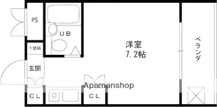ラファエラ鳴尾Ⅱ【3階】の間取り