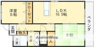 きさらぎ旭ヶ丘メゾン【207号室】の間取り