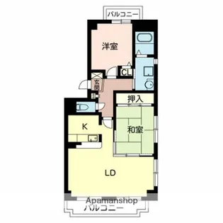 LeStanze【1階】の間取り