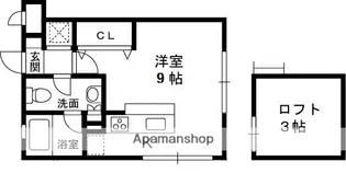 BRISTOL【3階】の間取り