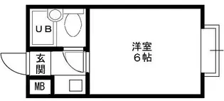 シティライフ柏原【2階】の間取り