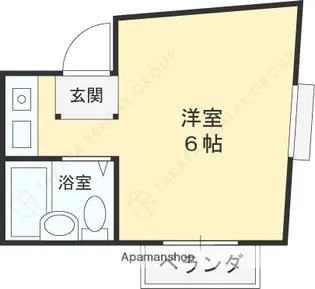 プラザハピネス坂本【A201号室】の間取り