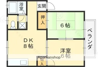 カナロア【1階】の間取り