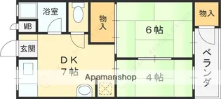 高橋マンション【3階】の間取り