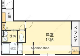 ラ・ルース【2階】の間取り