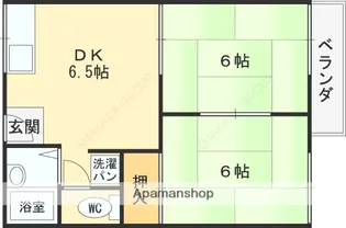 中野ハイツ【2階】の間取り