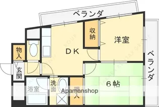 サニーハイツ金田【3階】の間取り
