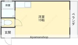 グランキューブ青山町【201号室】の間取り