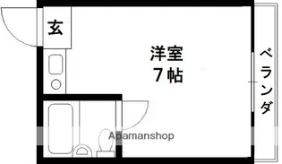 ドラゴンハイツ23【108号室】の間取り