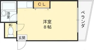 コウナンビル【4階】の間取り