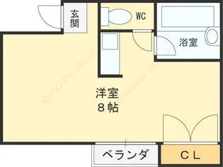 コウナンビル【4階】の間取り