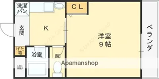 グランドール永和【202号室】の間取り
