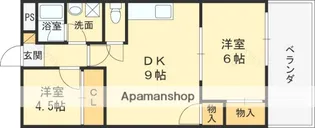 グランメゾン【4階】の間取り