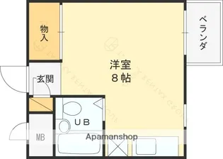 兵庫県西宮市南甲子園2丁目【マンション】の間取り